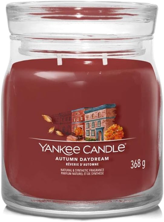 Yankee Candle vonná svíčka Signature ve skle střední Autumn Daydream 368 g