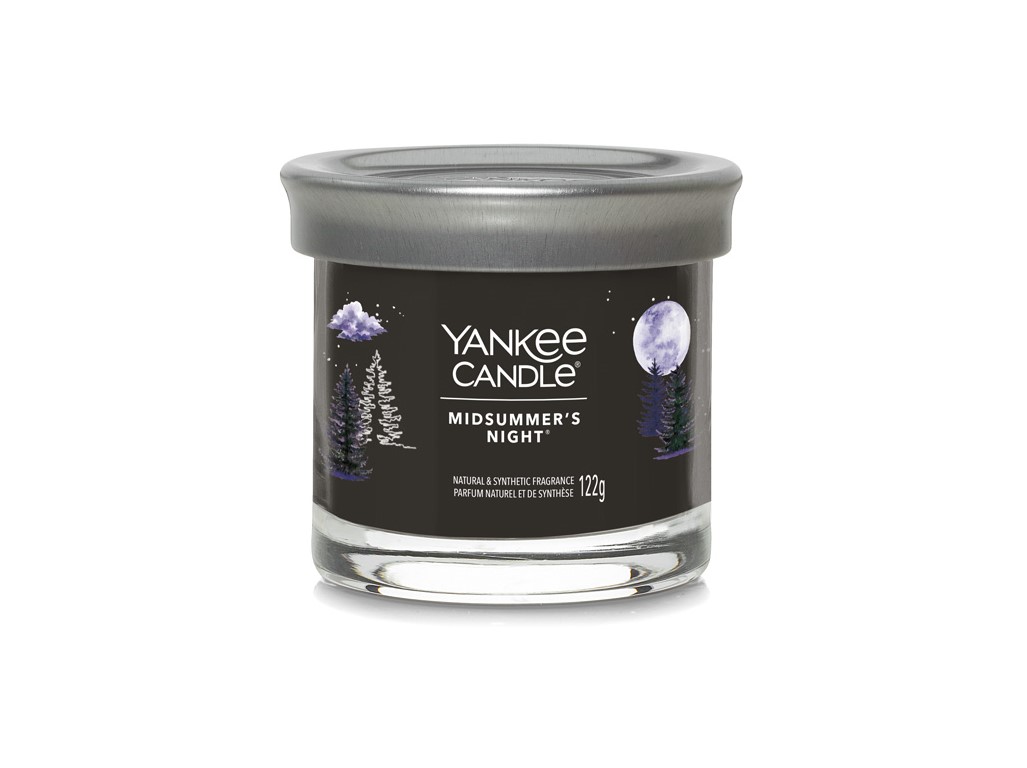 Yankee Candle vonná svíčka Signature Tumbler ve skle malá Midsummer's Night122 g