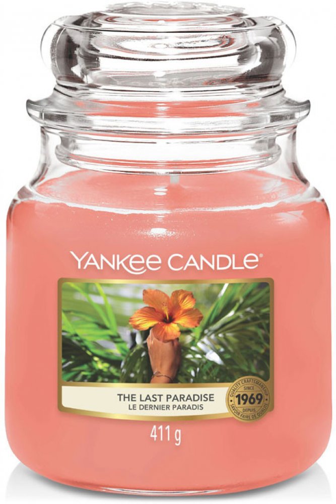 Yankee Candle vonná svíčka Classic ve skle střední The Last Paradise