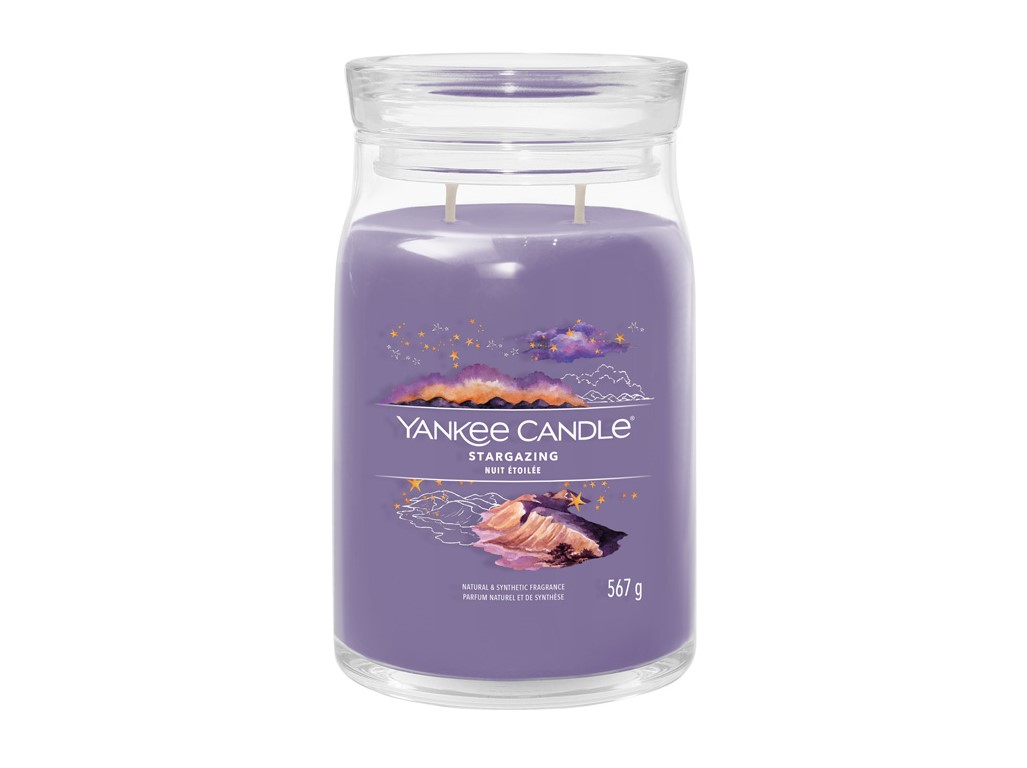 Yankee Candle vonná svíčka Signature ve skle velká Stargazing 567g