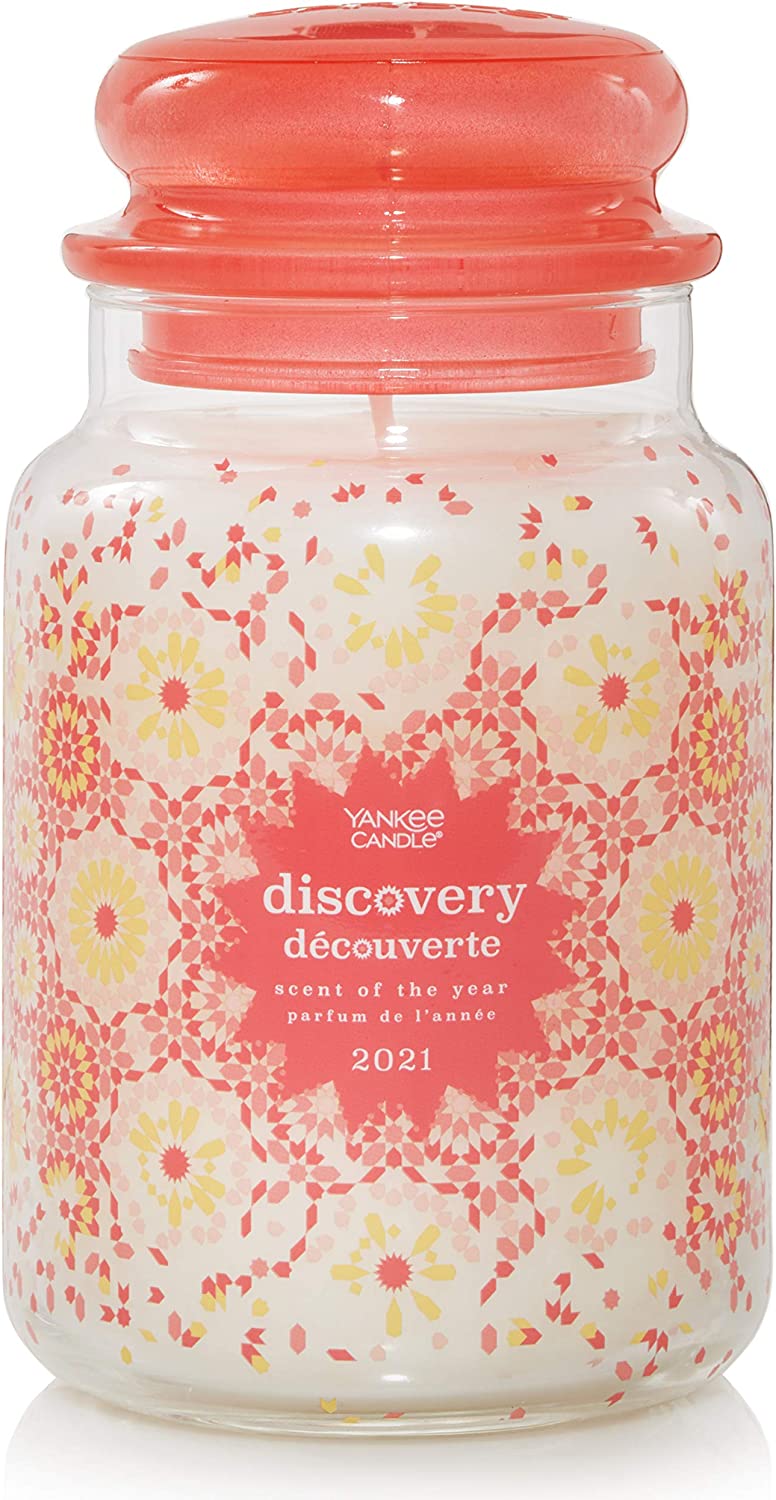 Yankee Candle vonná svíčka Classic ve skle velká Discovery 623 g