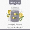 Yankee Candle Yankee Candle vonná svíčka Signature ve skle velká Black Tea & Lemon 567g