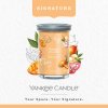 Yankee Candle Yankee Candle vonná svíčka Signature Tumbler ve skle velká Mango Ice Cream 567g