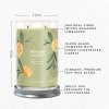 Yankee Candle Yankee Candle vonná svíčka Signature Tumbler ve skle velká Sage & Citrus 567g