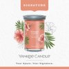 Yankee Candle Yankee Candle vonná svíčka Signature Tumbler ve skle velká Tropical Breeze 567g