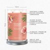 Yankee Candle Yankee Candle vonná svíčka Signature Tumbler ve skle velká Tropical Breeze 567g
