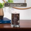 Yankee Candle Yankee Candle vonná svíčka Signature Tumbler ve skle velká Vanilla Bean Espresso 567g