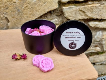 Hedvábná noc | vonné vosky Candles by Merry