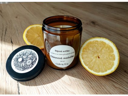 Citronová meduňka | svíčka Candles by Merry