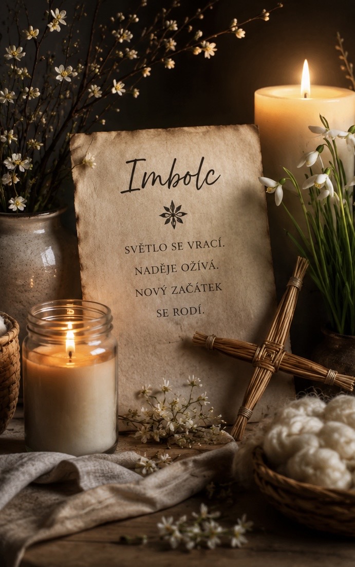 Dávno před jarním úklidem existoval Imbolc. A lidé během něj zapalovali světlo proti zimě