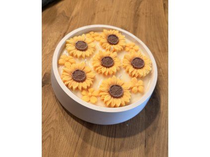 Slunečnicová svíčka