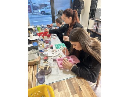 Dětský workshop na výrobu sójových svíček - od 5 let