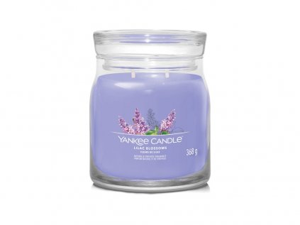 Yankee Candle - vonná svíčka LILAC BLOSSOMS (Šeříkové květy) 368 g