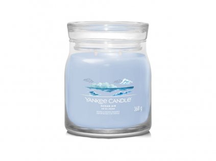 Yankee Candle - vonná svíčka OCEAN AIR (Oceánský vzduch) 368 g