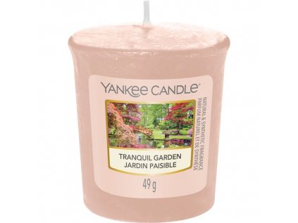 Yankee Candle - vonná svíčka TRANQUIL GARDEN (Tichá zahrada) 49 g