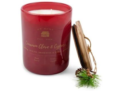 DW Home - vonná svíčka CINNAMON CLOVE & CYPRESS (Skořice a cypřiš) 244 g