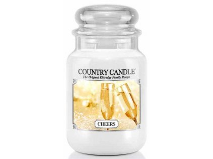 Country Candle - vonná svíčka CHEERS (Na zdraví) 652 g