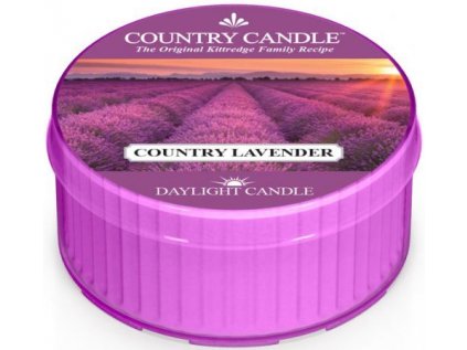 Country Candle - votivní svíčka COUNTRY LAVENDER (Země levandule) 42 g