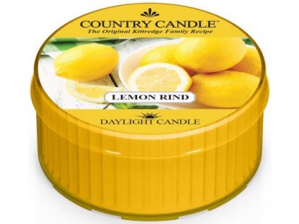 Country Candle - votivní svíčka LEMON RIND (Citrónová kúra) 42 g