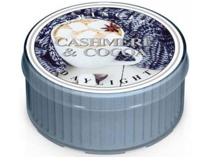 Kringle Candle - votivní svíčka CASHMERE & COCOA (Kašmír a kakao) 42 g