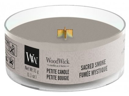 WoodWick - vonná svíčka SACRED SMOKE (Posvátný kouř) 31 g