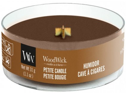 WoodWick - vonná svíčka HUMIDOR (Pouzdro na doutníky) 31 g