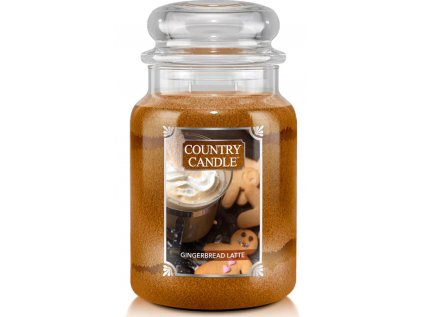 Country Candle - vonná svíčka GINGERBREAD (Perník) 652 g
