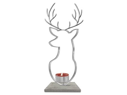 Yankee Candle - svícen na čajovou svíčku NORDIC STAG