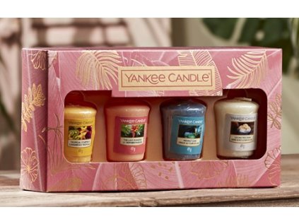 Yankee Candle - dárková sada 4 votivních svíček