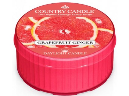 Country Candle - vonná svíčka GRAPEFRUIT GINGER (Grapefruit a zázvor) 42 g