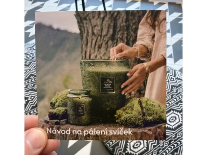 Candle Stories - návod na pálení svíček