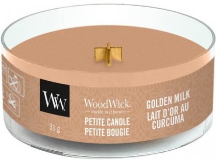 WoodWick - vonná svíčka GOLDEN MILK (Zlaté mléko) 31 g