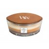 WoodWick - vonná svíčka Trilogy CAFÉ SWEETS (Sladkosti ke kávě) 453,6 g