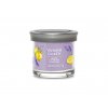 Yankee Candle Signature tumbler - vonná svíčka LEMON LAVENDER (Citron a levandule) 122 g