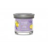 Yankee Candle Signature tumbler - vonná svíčka LEMON LAVENDER (Citron a levandule) 122 g