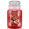 Country Candle - vonná svíčka STRAWBERRY WATERMELON (Jahody a vodní meloun) 680 g