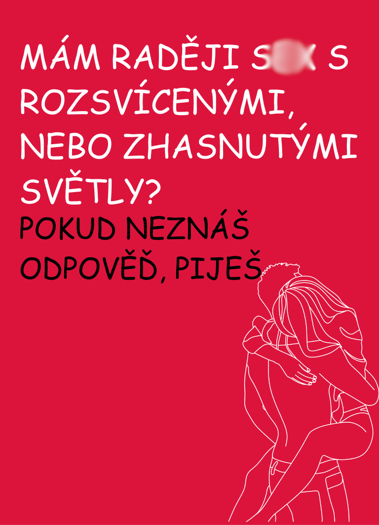 Ukázka flirtovací karty