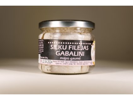 Kousky filetu ze sledě po domácí nakládané 330 g