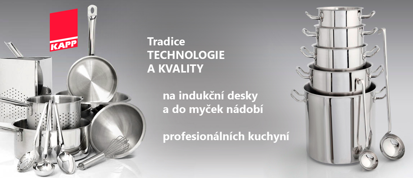KAPP - kuchyňské gastro nádobí a náčiní do profi kuchyní