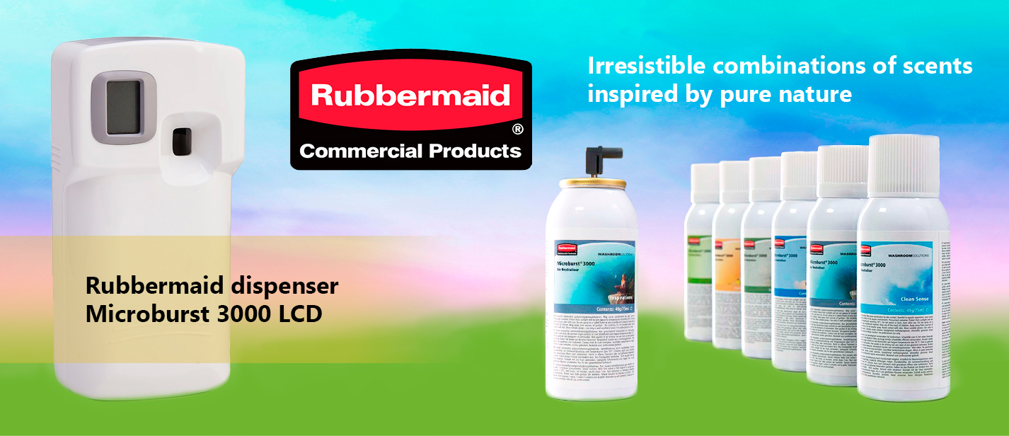 MICROBURST 3000 LCD - electric diffuser and compatible refills