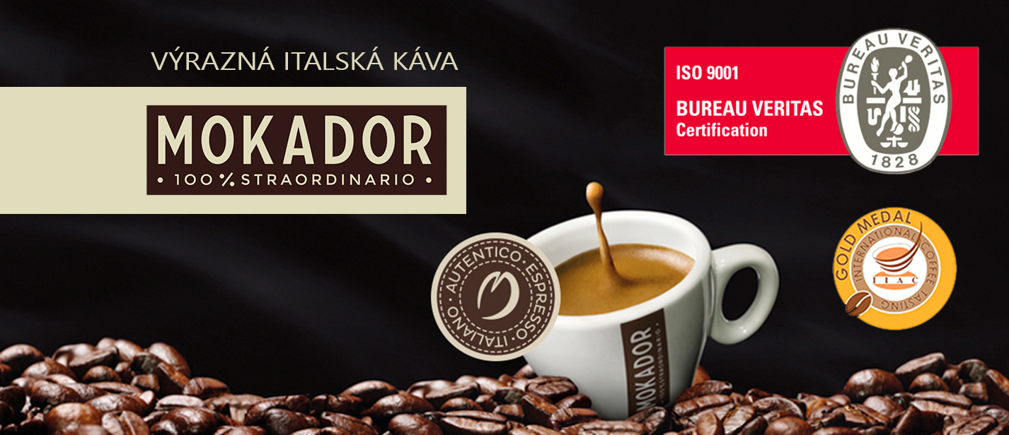 MOKADOR - výrazná italská káva