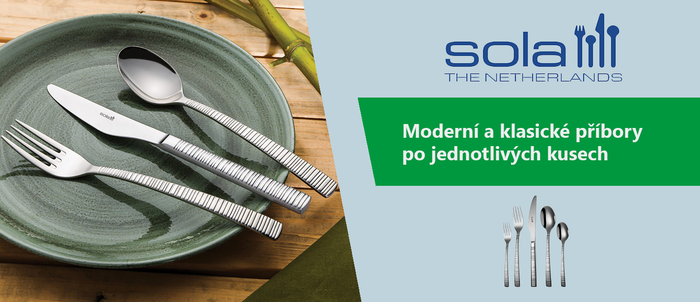 SOLA NL - příbory z Holandska | prodej po kusech
