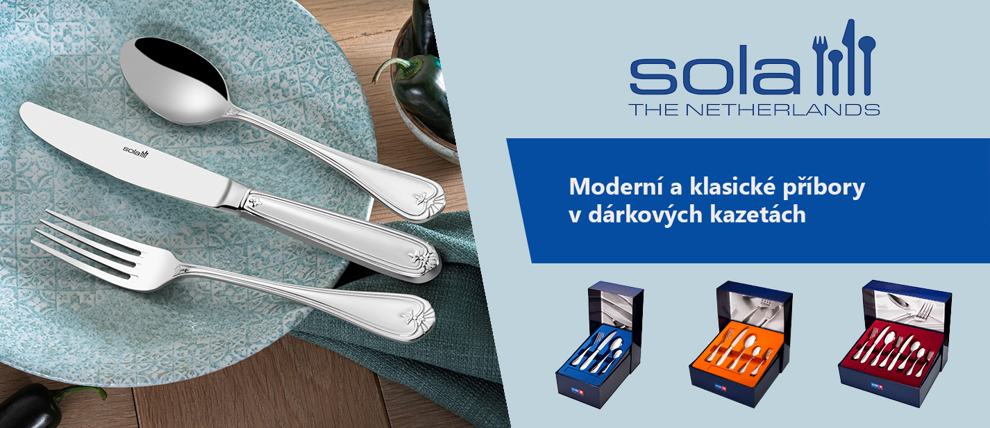 SOLA NL - dárkové sady příborů z Holandska