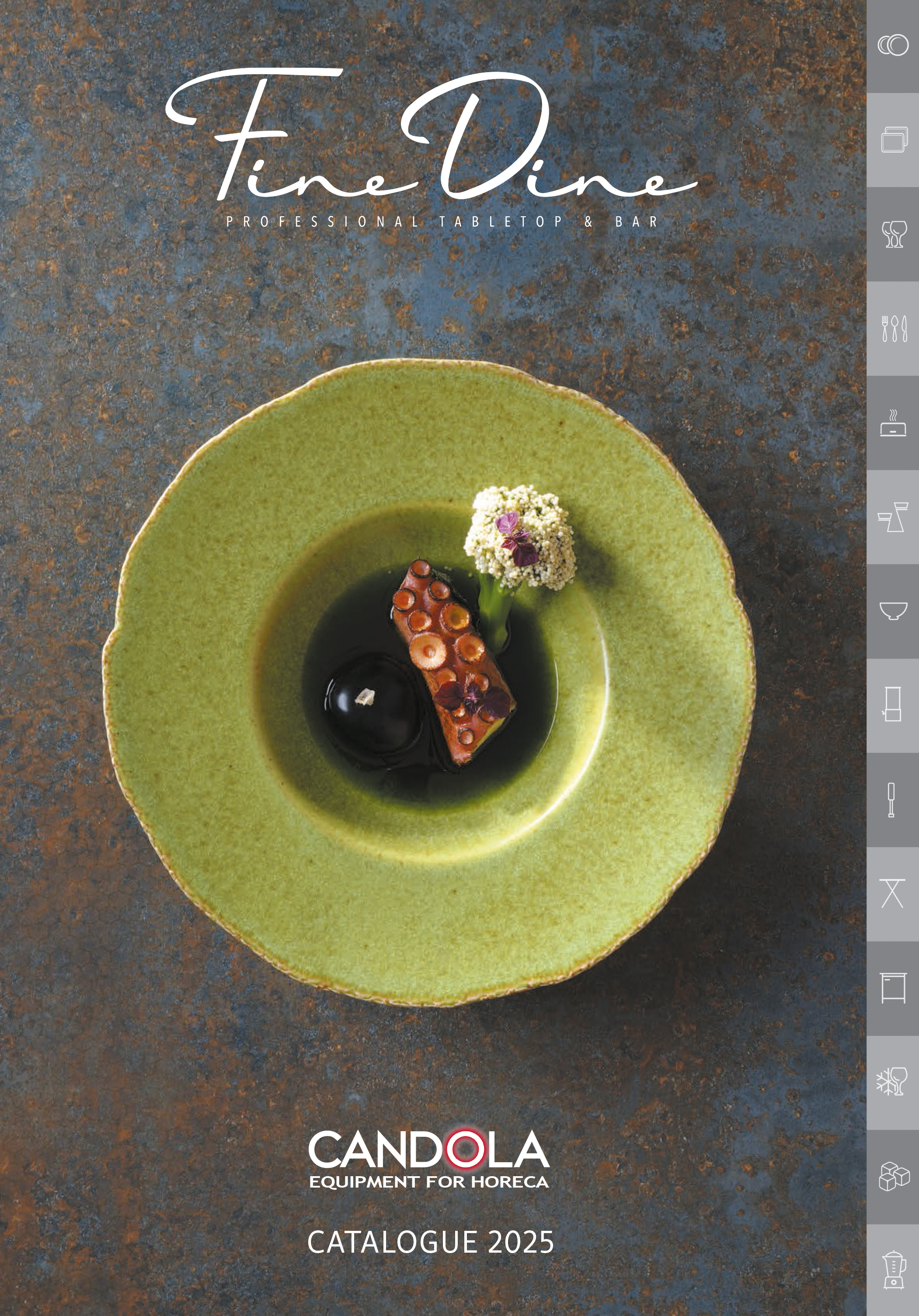 CANDOLA_Fine_Dine_katalog_2025_titulka