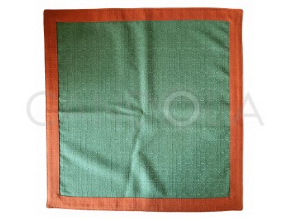 candola-magic-linen-leinen-ubrus-napron-grun-terracotta-50-x-50-cm-leinen067pgrun2