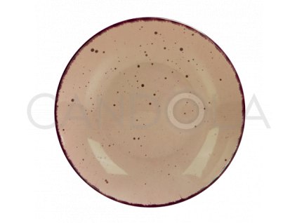 2829 melky talir kulaty prumer 20 cm stone