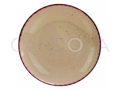 2841 melky talir kulaty prumer 27 cm stone