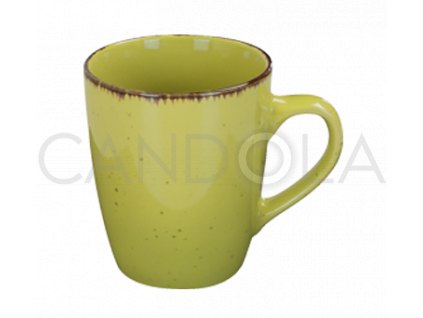 2850 hrnek s ouskem 400 ml zeleny