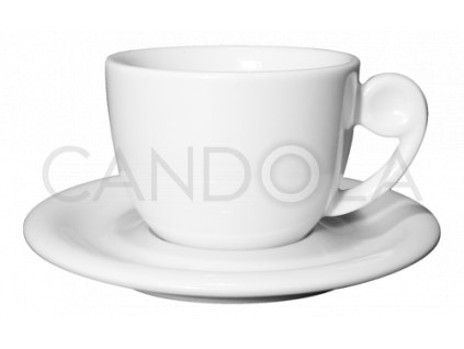 Aladino šálka na cappuccino s podšálkou Edex 190 ml