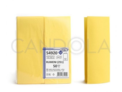 chic-airlaid-ubrousky-32-x-40-cm-bookfold-yellow-50-ks-54920-251